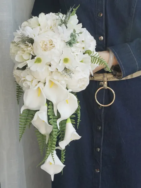 Fashion Cascade Silk Flower...