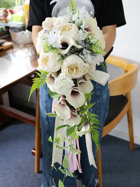 Fancy Cascade Silk Flower...