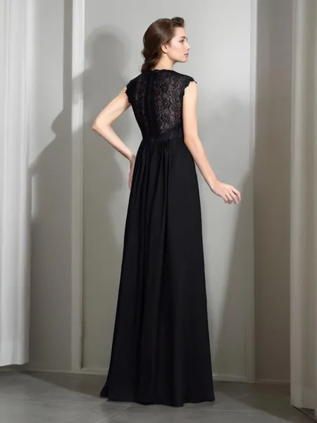 A-line Scoop Sleeveless...