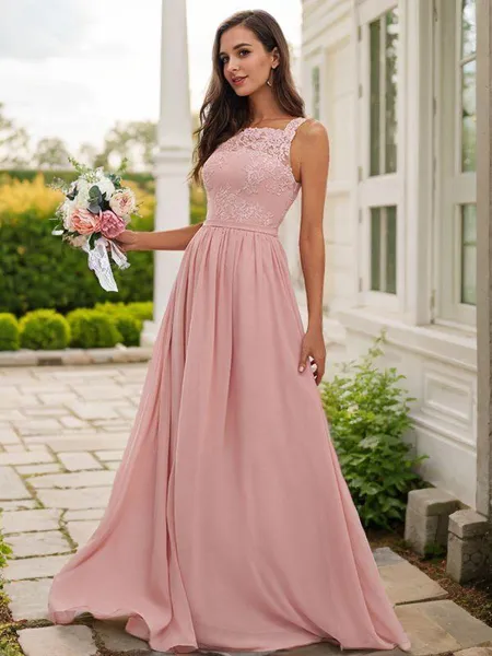 Stylish A-line Square...