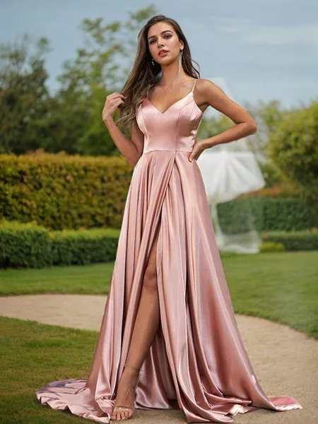 A-line V-Neck Timeless...