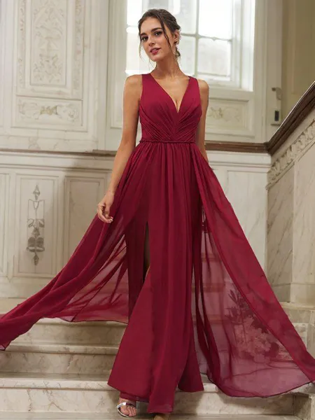 Balanced A-line V-Neck...