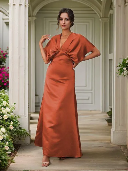 A-line Timeless V-Neck...