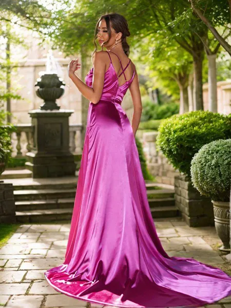 A-line V-Neck Refined...