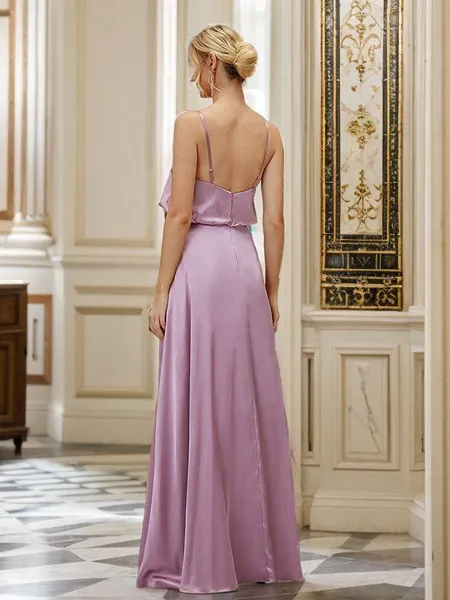 A-line V-Neck Chic...