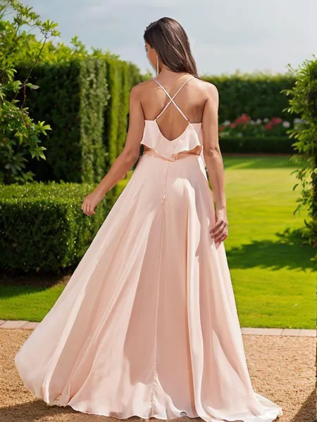 A-line V-Neck Flattering...