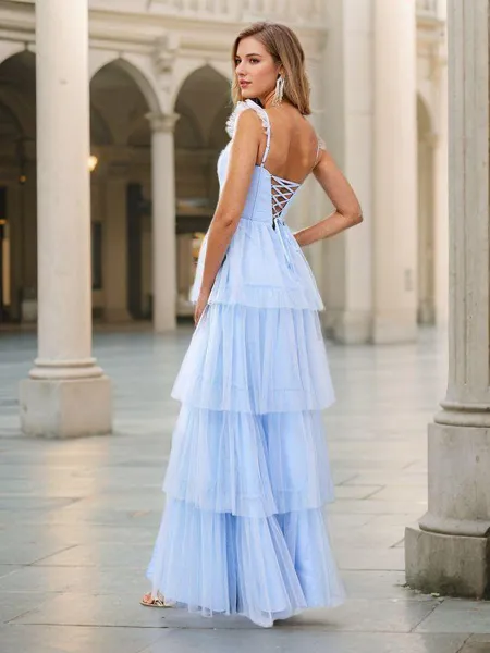 A-line Elegant Straps...