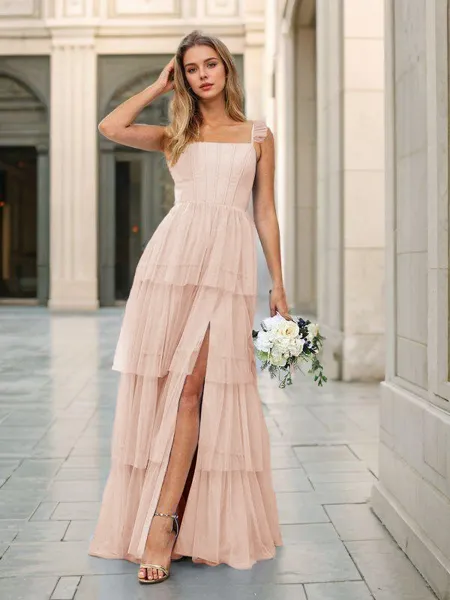 A-line Elegant Straps...