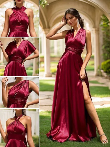 Perfect A-line Floor-Length...