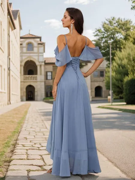 Stunning A-line Cold...