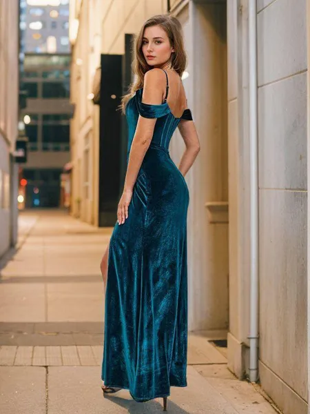 Bodycon Sheath/Column Cold...