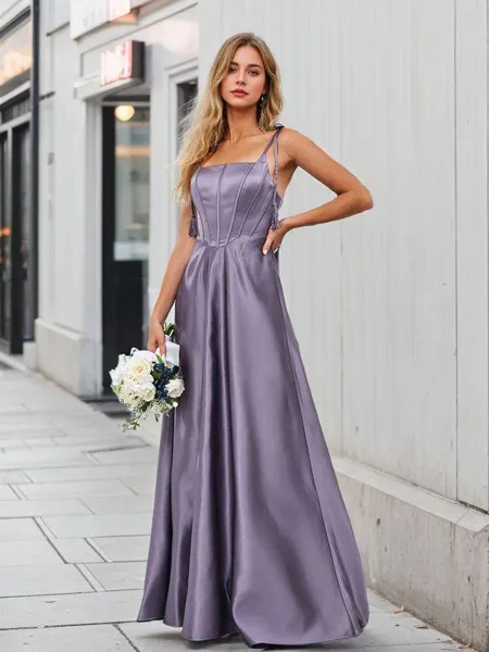 A-line Flowing Spaghetti...