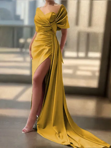 Sheath/Column Sexy Court...