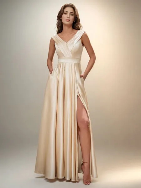 A-line Perfect V-neck...