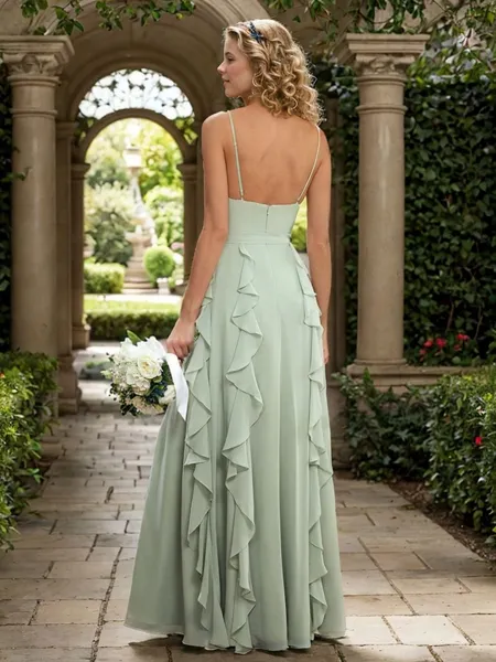 Classy A-line V-neck...