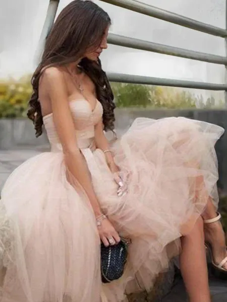 A-line Delicate Sweetheart...