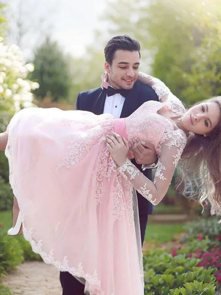 A-line Simple Sweetheart...