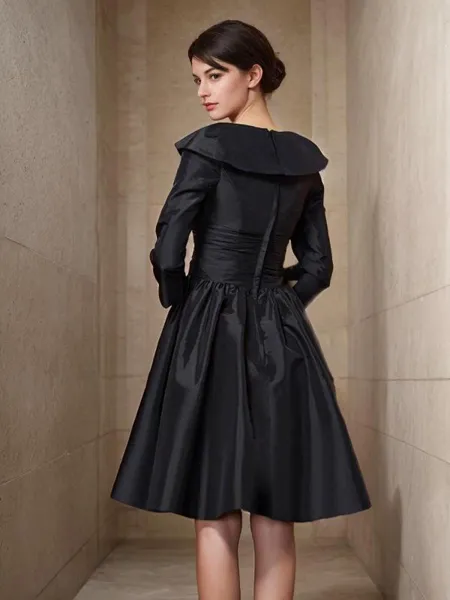 A-line V-Neck Exquisite 3/4...