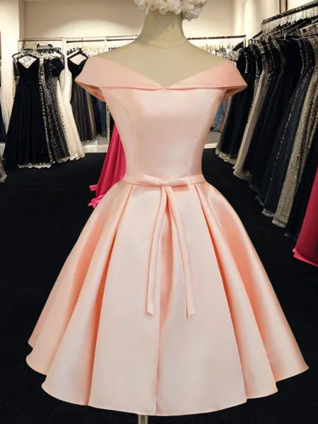 Chic A-line V-Neck...