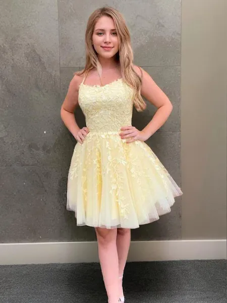 A-line Halter Delicate...