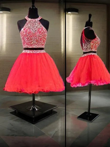 A-line Timeless Halter...