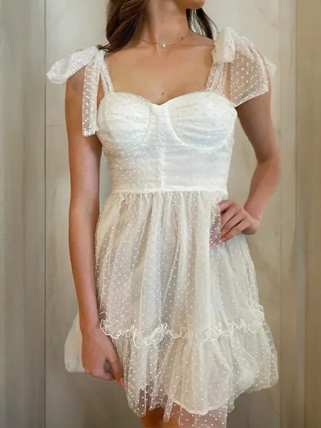 Captivating A-line Straps...