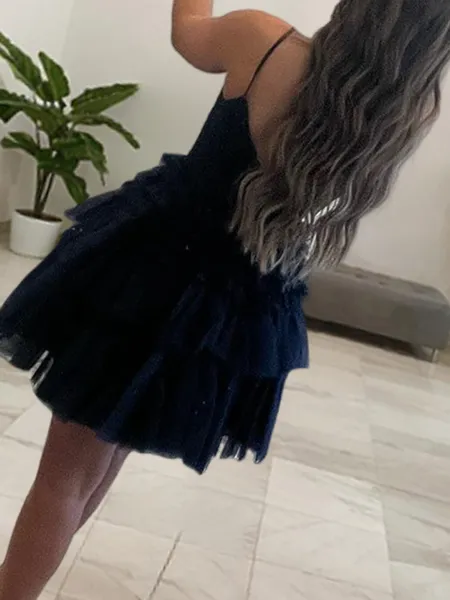 Graceful A-line Spaghetti...