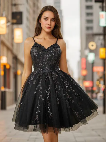 Gorgeous Ball-Gown V-neck...