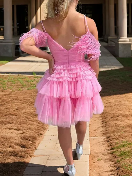 Charming A-line Cold...