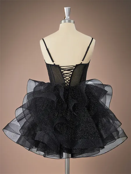 Elegant A-line Spaghetti...