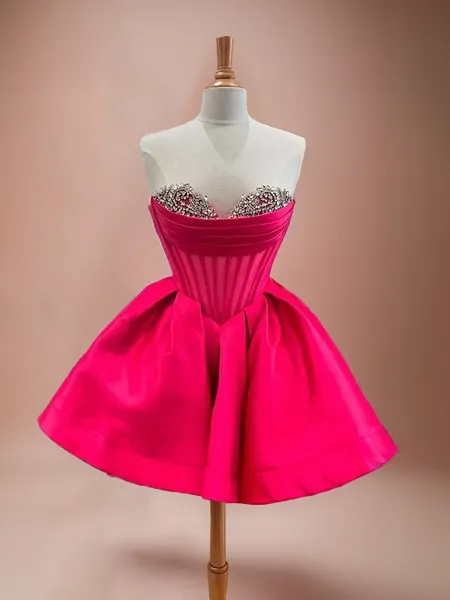 A-line Unique Sweetheart...