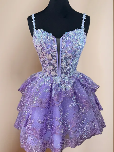 A-line Graceful Spaghetti...