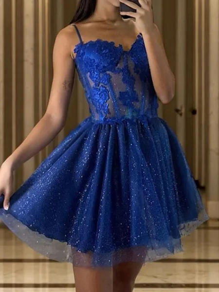 Exquisite A-line Spaghetti...