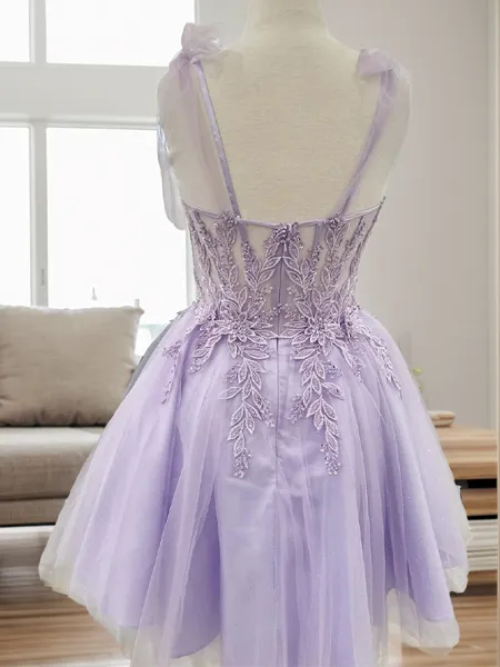 A-line Sweetheart Stylish...