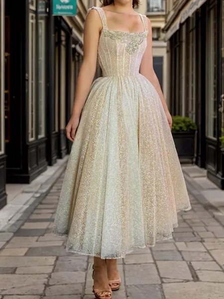 Pretty A-line Straps...