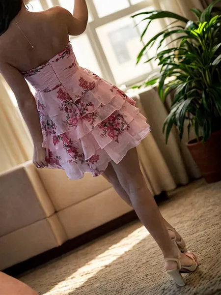 Unique A-line Sweetheart...