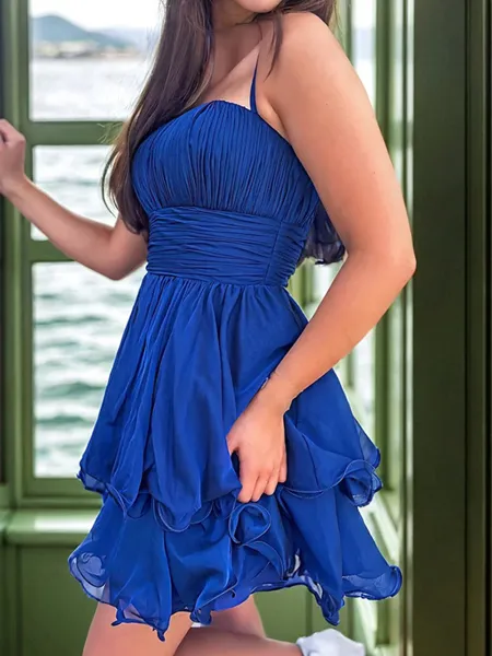 Unique A-line Spaghetti...