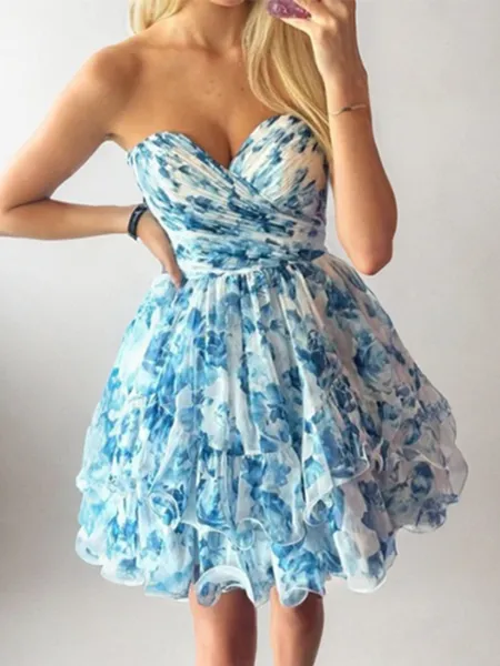 Unique A-line Sweetheart...