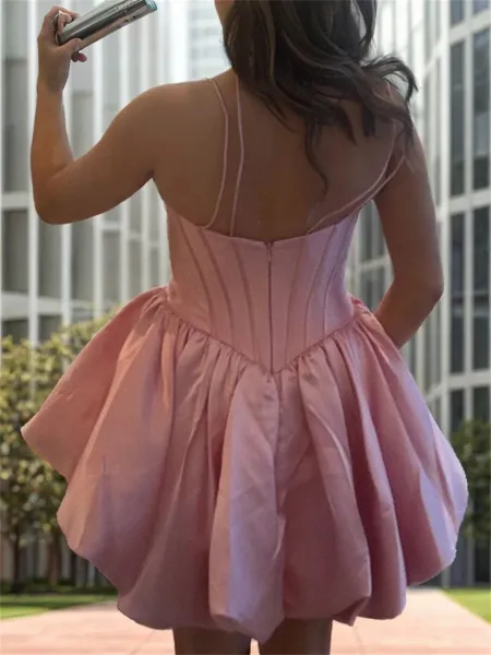 Charming A-line Spaghetti...