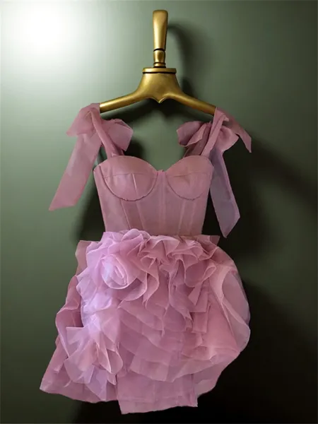 Glamorous A-line Straps...