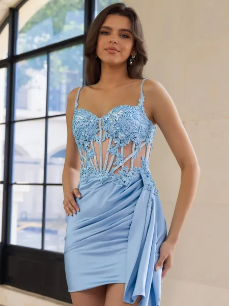 Glamorous Sheath Appliques...