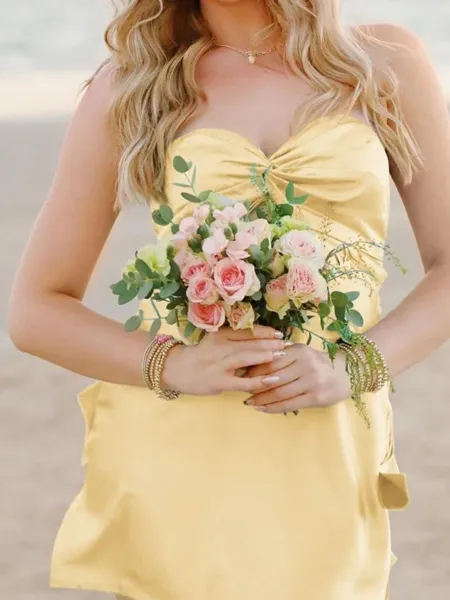 Captivating Sheath Straight...