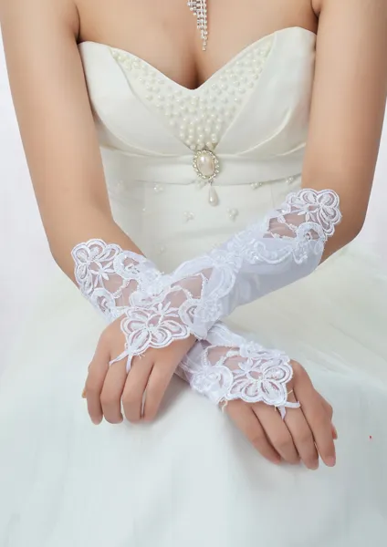 Stunning Beading Lace Satin...