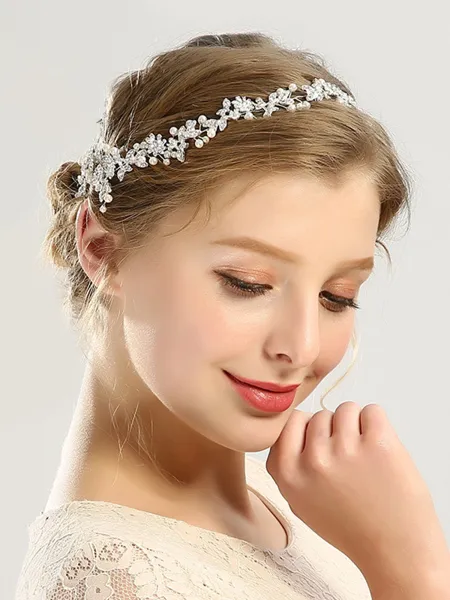 Bright Czech Pearl Headpieces