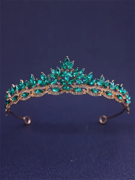 Luxurious Alloy Rhinestone...