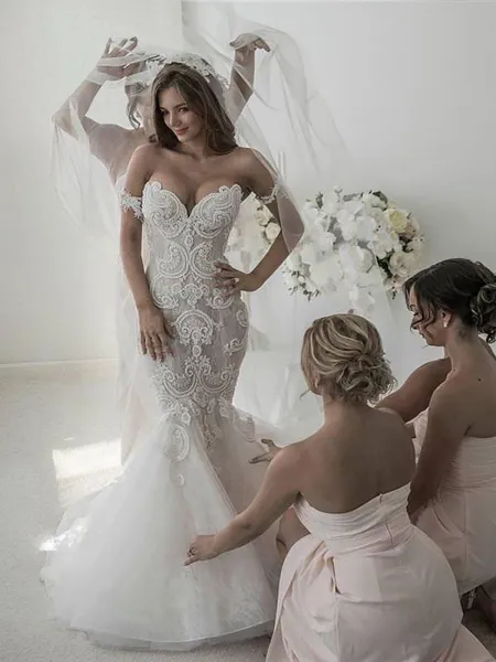 Trumpet/Mermaid Glamorous...