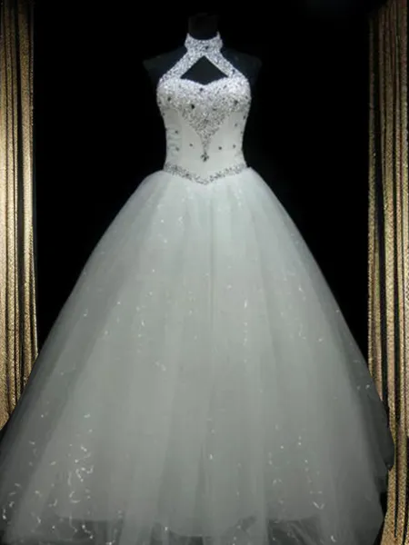 Ball-Gown Princess Halter...