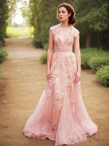 Classy A-line Princess...