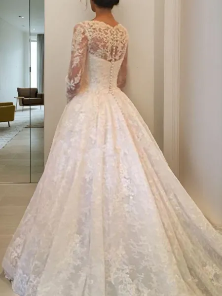 Ball-Gown Scoop Long...