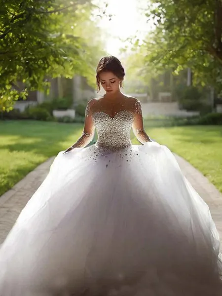 Ball-Gown Princess Scoop...